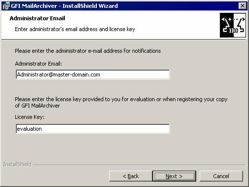To install GFI MailArchiver: 1. Double-click on: mailarchiver6_x86.exe to install GFI MailArchiver on x32 systems mailarchiver6_x64.
