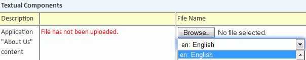 You can search for files using the Browse button, or drag files to the file input box. The file names will be changed as appropriate when uploaded.