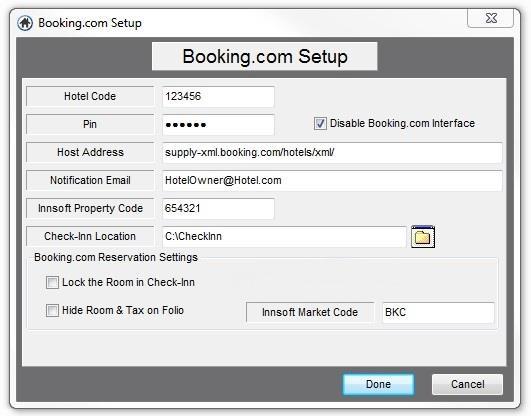 BKC Booking.com > General Setup > Market Code field: 2. Update the changes to that interface (synchronize the interface). 3.