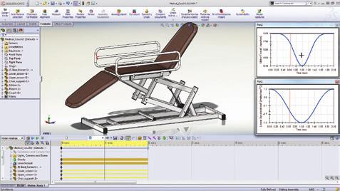 STANDARD PERFORM STRUCTURAL TESTING OF PARTS AND ASSEMBLIES FOR PRODUCT INNOVATION Simulation Standard gives you an intuitive virtual testing environment for linear static, time-based motion, and