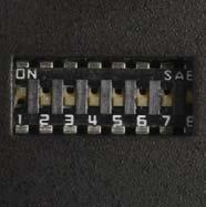 DIP Switch 1 - EDID Mode (Default = OFF) ON - Pass-Through Mode DDC and HPD are passed through.