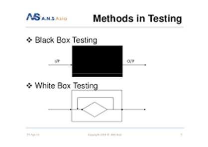 Testing techniques Dynamic testing Supposes running of the system / module It is a trial of running the system, in a test environment, using test data Can be: Based on functional requirements: