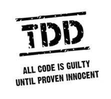 Test Driven Development TDD is generally used in extreme programming and agile development The programmers write the tests first The