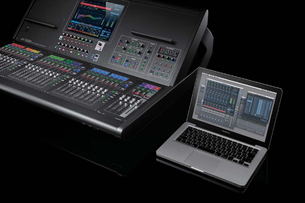 Remote Control and Recording Two selectable Solo systems The monitor feed is provided with two stereo solo buses.