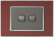 8855 RED/GR 8856 Push Button Dimmers (450VA)