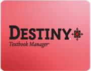 This tutorial will walk you through the steps on how to add textbook copies to a school s Destiny textbook database. These are not comprehensive instructions.