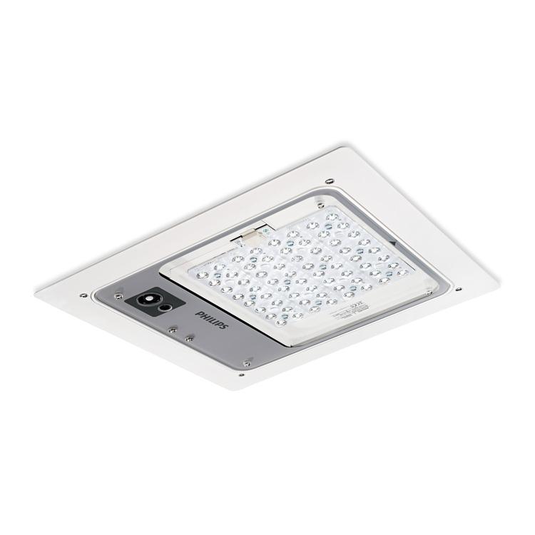 by opting for energy efficient LED products. The integrated movement detector, daylight sensor and scheduler options enabls further energy savings.