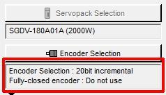 Start by clicking on the "Encoder Selection" button.