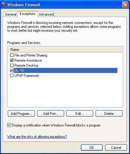 Change the computer settings while referring to the information below. A screenshot of the warning message in Windows XP is shown below.