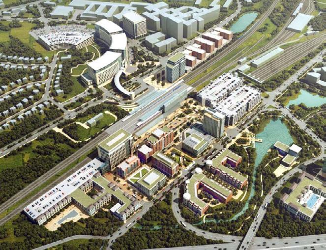 New Carrollton TOD Location: Prince George s County, MD Sponsor: WMATA Left: New Carrollton Metrorail Station and TOD, proposed.