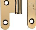 Right Medidas / Sizes: 100 X 57 X 2.4 mm Ref. 4022 Lacado Dorado / Gold Lacquered Con remate. Izquierda / With tips.