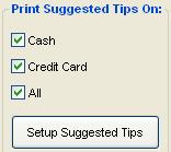 20. Decide whether or not to print the items in a kit on the receipt. 21. Decide whether or not to print the amount saved as a result of discounts on the receipt. 22.