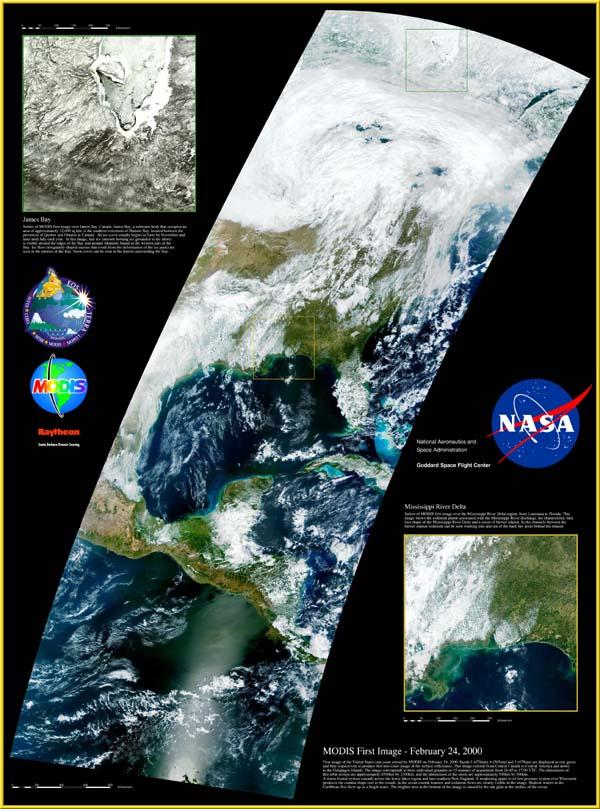 MODIS Basics Moderate Resolution Imaging Spectroradiometer Satellites: Viewing the entire Earth's surface every 1 to 2 days Acquiring data in 36 spectral bands Multiple