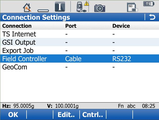 wizard Field Controller for CS connection