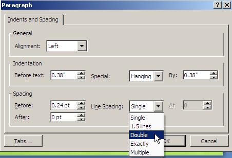 CHANGE LINE SPACING OF TEXT HOME tab > PARAGRAPH group