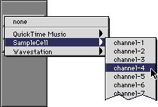 5 Record-enable up to eight audio tracks (depending on how many tracks are used on the ADAT tape). 6 Click Record in the Transport window.