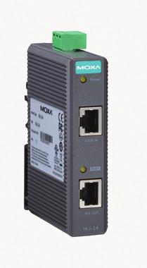 Industrial Ethernet Solutions INJ-24 Series Gigabit IEEE 802.3af/at PoE+ injectors PoE+ injector for 10/100/1000M networks; inject power and data to PD (Power Device) equipment IEEE 802.