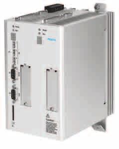 Motors and controllers The controller and motor portfolio from Festo covers a broad spectrum of servo and stepper motor functions and is optimally matched to all electric drives.