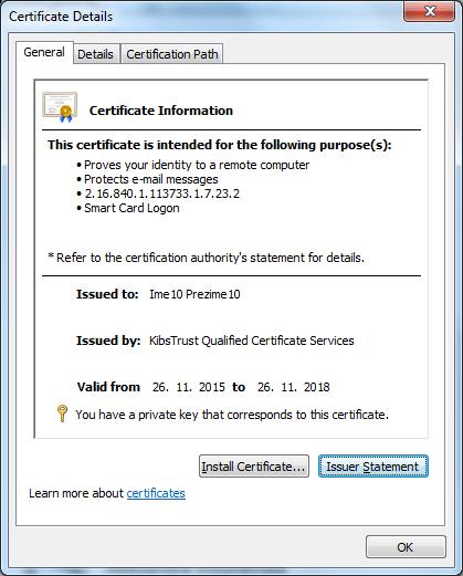 Figure 6 In Outlook the algorithm SHA-1 is used for creating your signature and the 3DES algorithm is used for encrypting your messages.