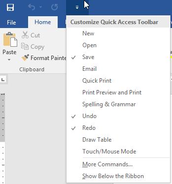 There are three ways to view a document. Simply click to select the desired view: Read Mode: this mode displays your document in full screen mode. Print Layout: this mode is selected by default.