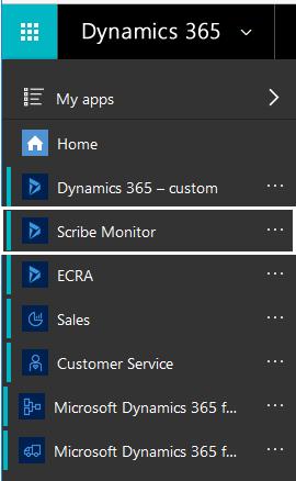 Accessing The Scribe Monitor App To access the Scribe Monitor App: The first time the Scribe Monitor App is started, a System Administrator must accept the Terms & Conditions