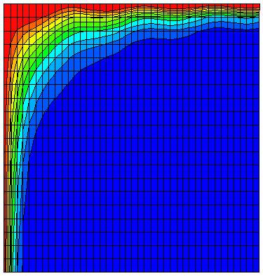 ARC Reflectivity at 45 Incidence TM Polarization, 2% reflectivity contours n(arc) =.