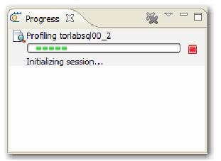 SESSION 3: PROFILING A DATA SOURCE > STARTING A PROFILING SESSION Starting a Profiling Session In order to access SQL Profiler, you need to run a profiling session on a data source registered in Data