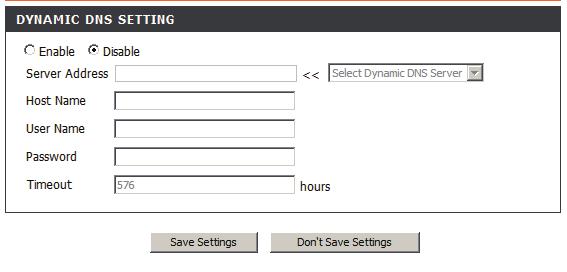 Section 3 - Configuration This section allows you to configure the DDNS setting for your camera. DDNS will allow all users to access your camera using a domain name instead of an IP address.
