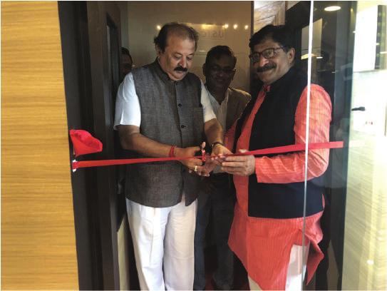 The Center was inaugurated by Chief Guest Sri Purnesh Modi BJP MLA, Surat in the presence of the Guest of Honour Sri Atul Shah, BJP corporator and spokesperson Mumbai, along with Mr MH Noble, CEO,