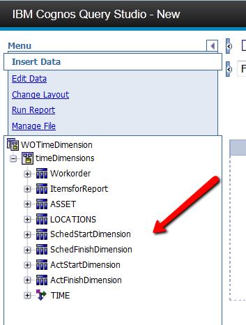 8 Create Report using new time dimension fields In this last section, a Query Studio report will be created to highlight how the new time dimensions can