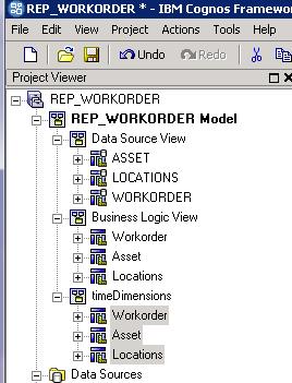 Maximo 76 Cognos Dimensions Application Example 3 Create new Namespace First, a new namespace will be created. A namespace in FM is a collection of objects, known as Query Subjects. 3A.