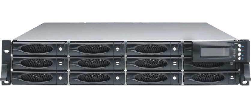 Chapter 1 Introduction The Expansion Chassis The JBOD subsystem is a 19-inch 2U rackmount JBOD unit.
