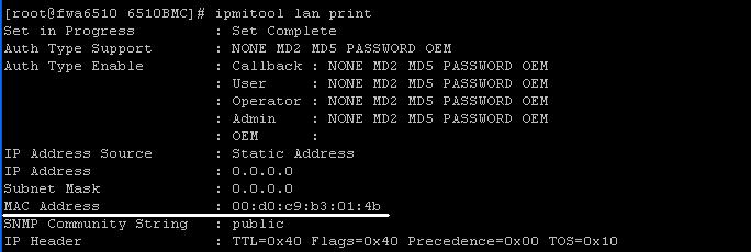Version: V1.0 Page 34 of 41 A3: Please key-in ipmitool lan print to double check BMC MAC address. B1.