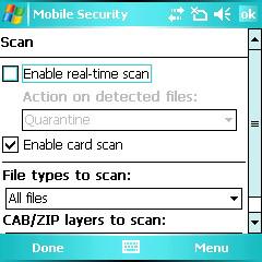 Scanning for Malware The scan results screen displays a list of any infected/suspicious and unscannable files. You can choose to delete or quarantine these files.