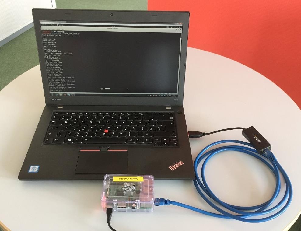 Our experience getting started Goal: build up security testing and analysis experience from zero Situation: existing conformance testing capability Action: try port scan on automotive Linux dev kit