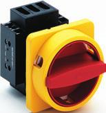 Disconnect Switches Mounting Options Front Mounting Four hole mounting Single hole mounting Available as