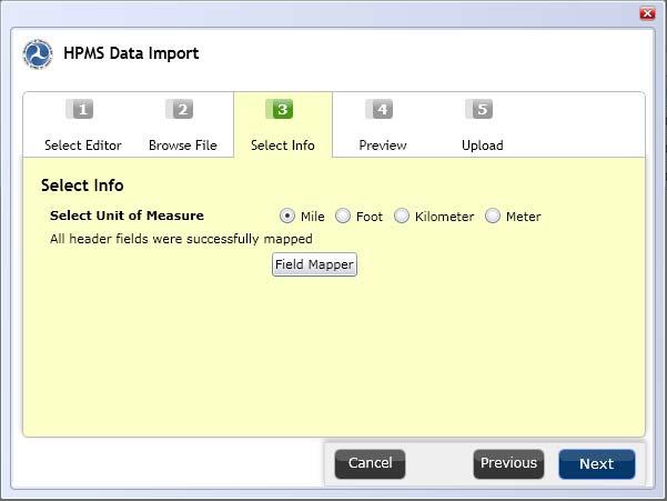 Import Steps Continued Step 4 Verify File to Import After selecting that appropriate file from