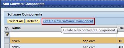 3. In the pop-up, choose Create New Software