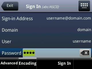 Password password 2 Select Sign In. The system registers with Lync Server and you can begin using Lync features directly from the system.