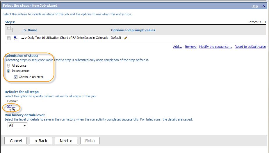 5. You can then choose if you want to run all the reports at once or in sequence.