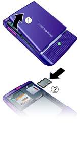 To insert a memory card To remove a memory card 1 Remove the