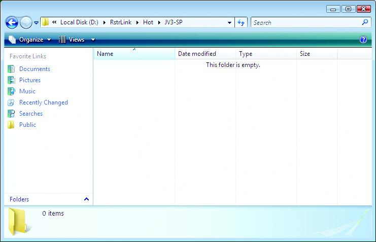 The files copied to the hot folder are moved to another folder after Raster Link ProIII has read them.