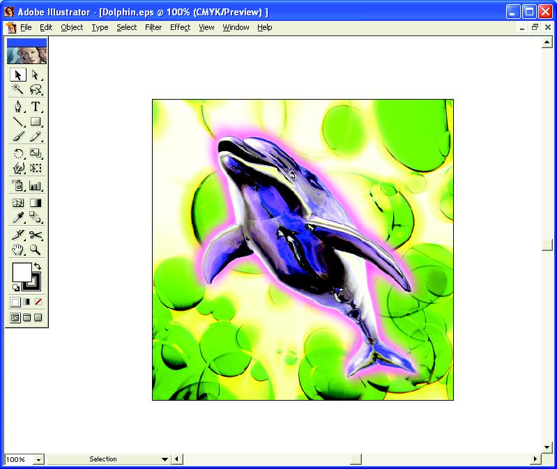 When Spooling Images Using the Printer Driver Described below is an example of spooling image data using the printer driver from Adobe Illustrator.