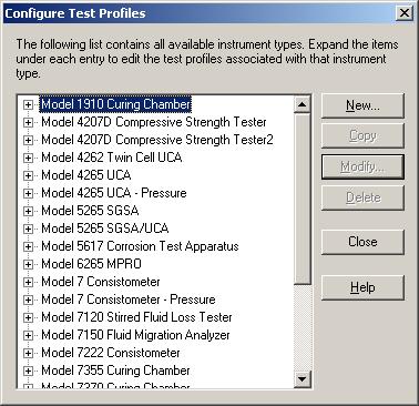 2-8 SECTION 2 INSTALLATION Select the desired instrument type and select New.