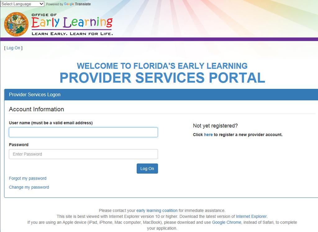 Pinellas County register and complete your provider profile.