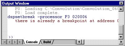 VisualDSP++ Windows Output Window Customization You can specify preferences that: Configure Output window fonts and colors Enable command auto-completion Display file names only while building (hide