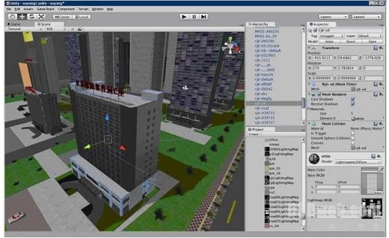 4.6 Unity 3D Unity 3D is a 3D application for real-time and multimedia.