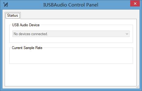To confirm connection of the Audiolab product to the PC, double click If this window appears then the connection has been established between the Audiolab product and the PC, the device is