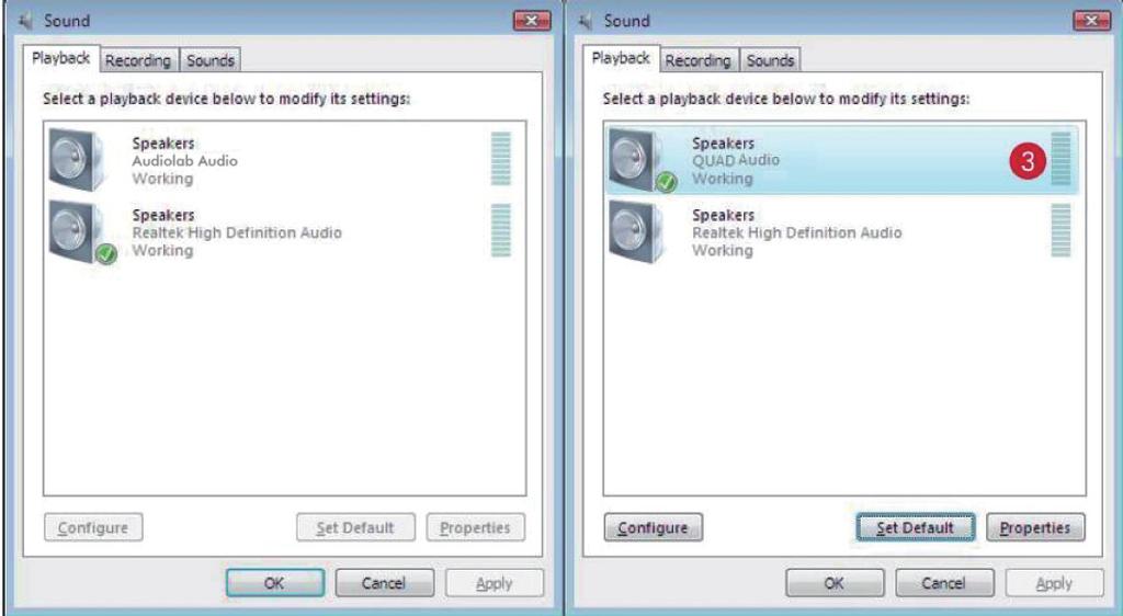1 Windows 8 / Windows 7 / Vista / XP System Setup After successful installation of the driver please connect the USB audio device to a free