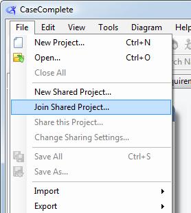 Create a Working Folder for a Shared Project Once you have created a shared project, other team members will want to access that shared project.